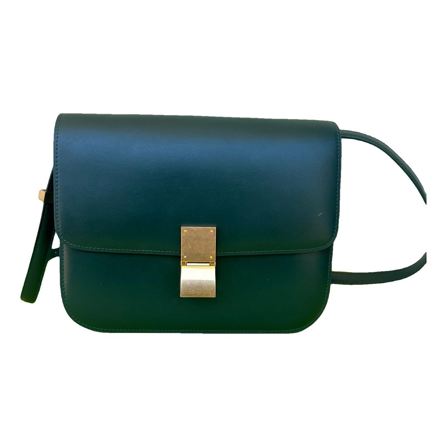 Classic leather crossbody bag