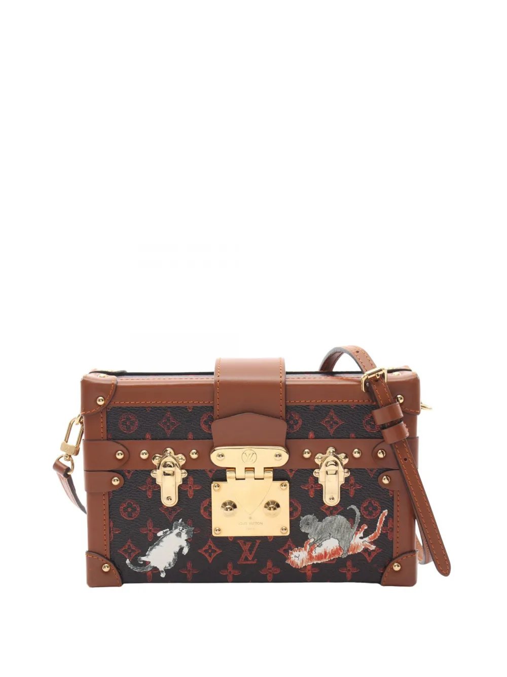 2018-2019 Grace Coddington Catogram Petite Malle crossbody bag