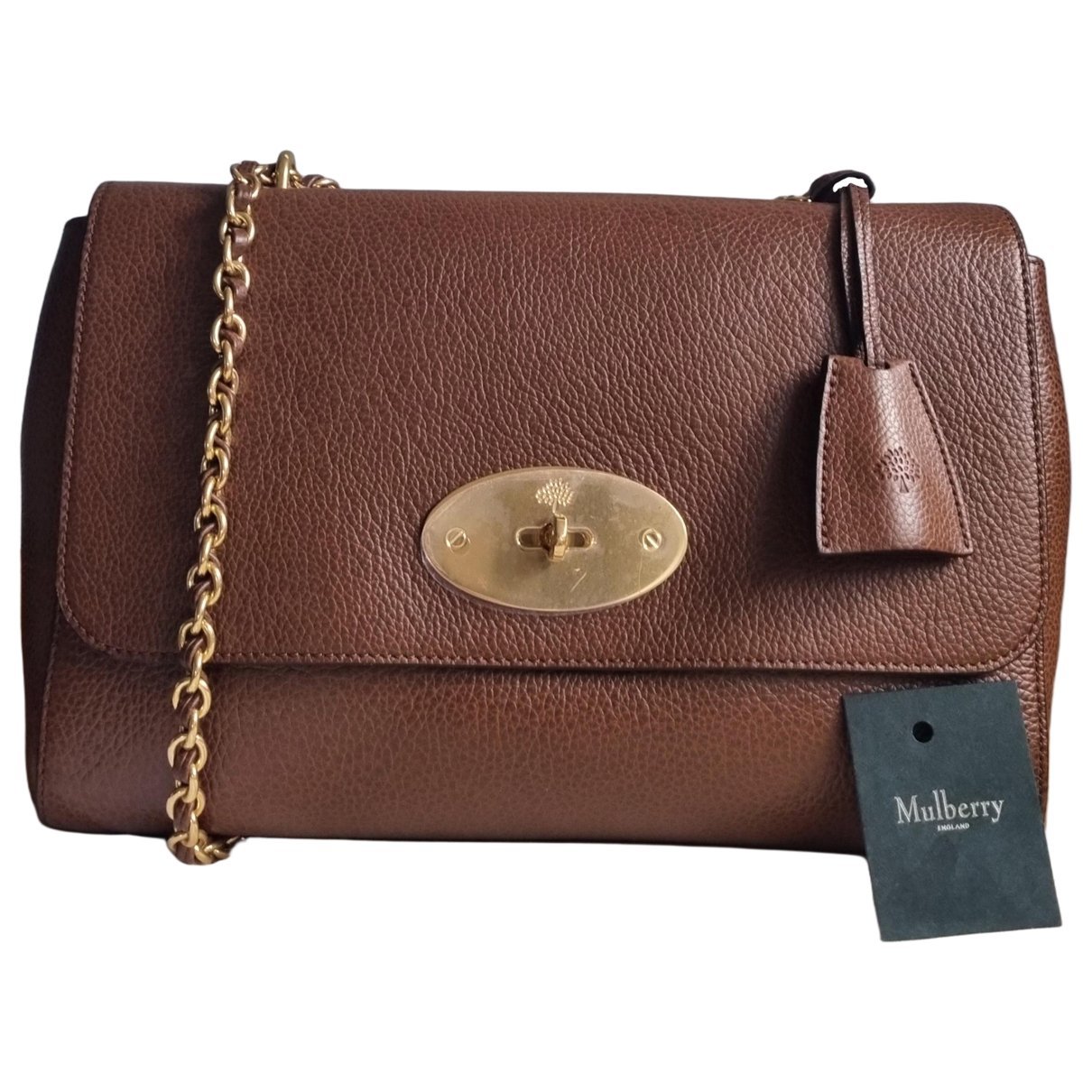 Mulberry Lily leather crossbody bag