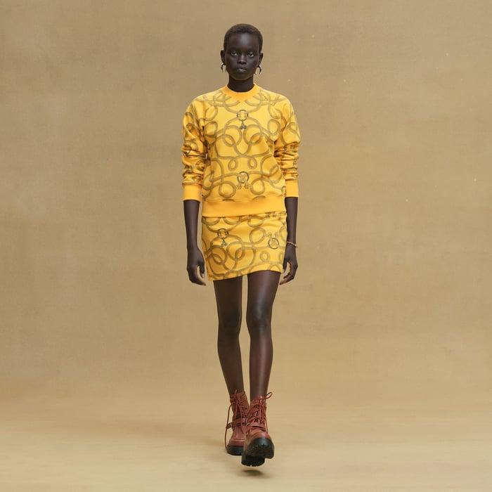 Jaune Mimosa "Palefroi Remix" Sweatshirt