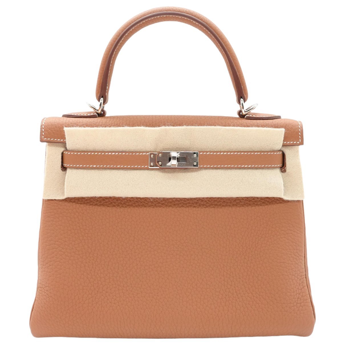Kelly 25 leather handbag
