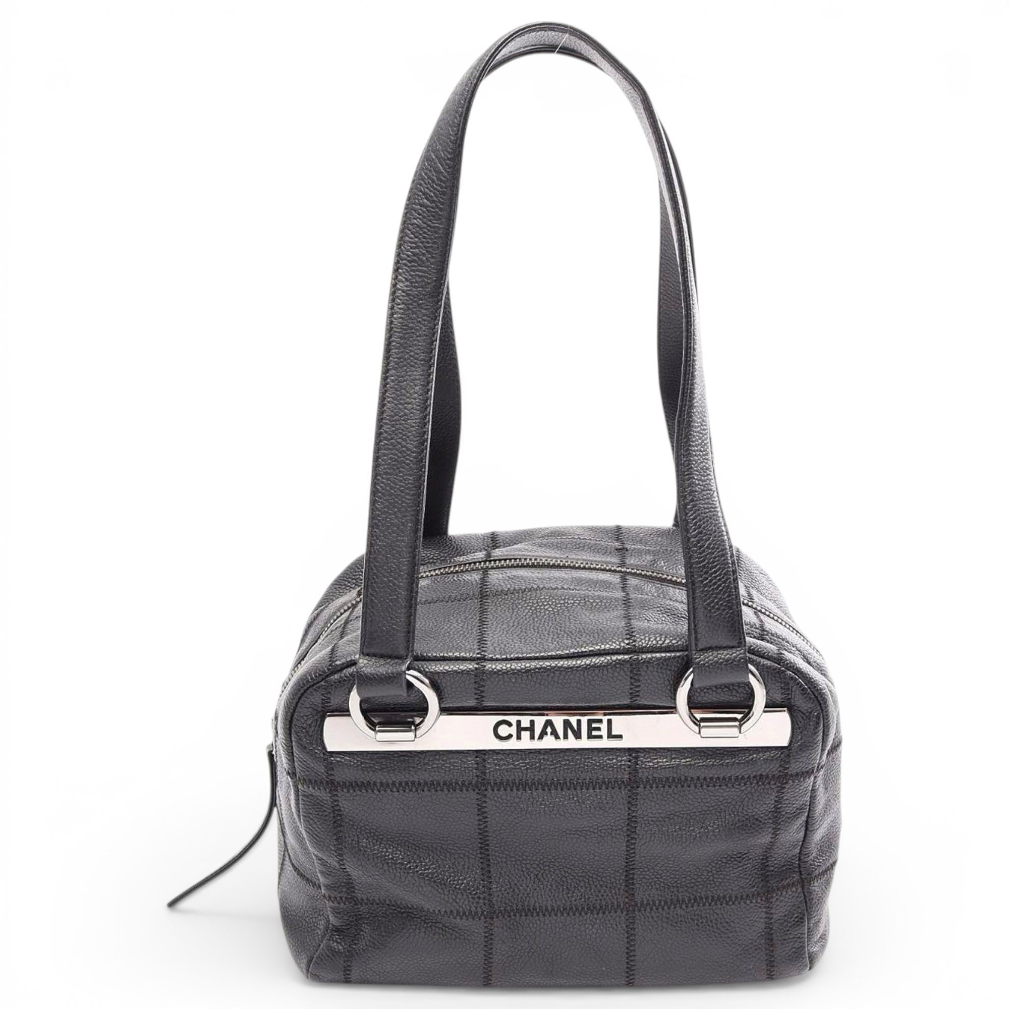 Leather tote