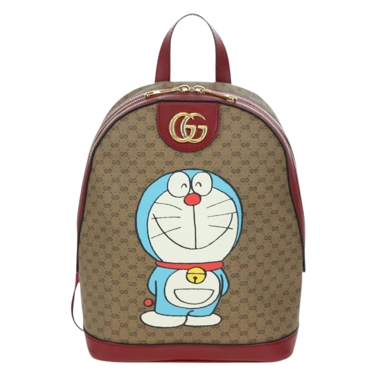 Leather backpack