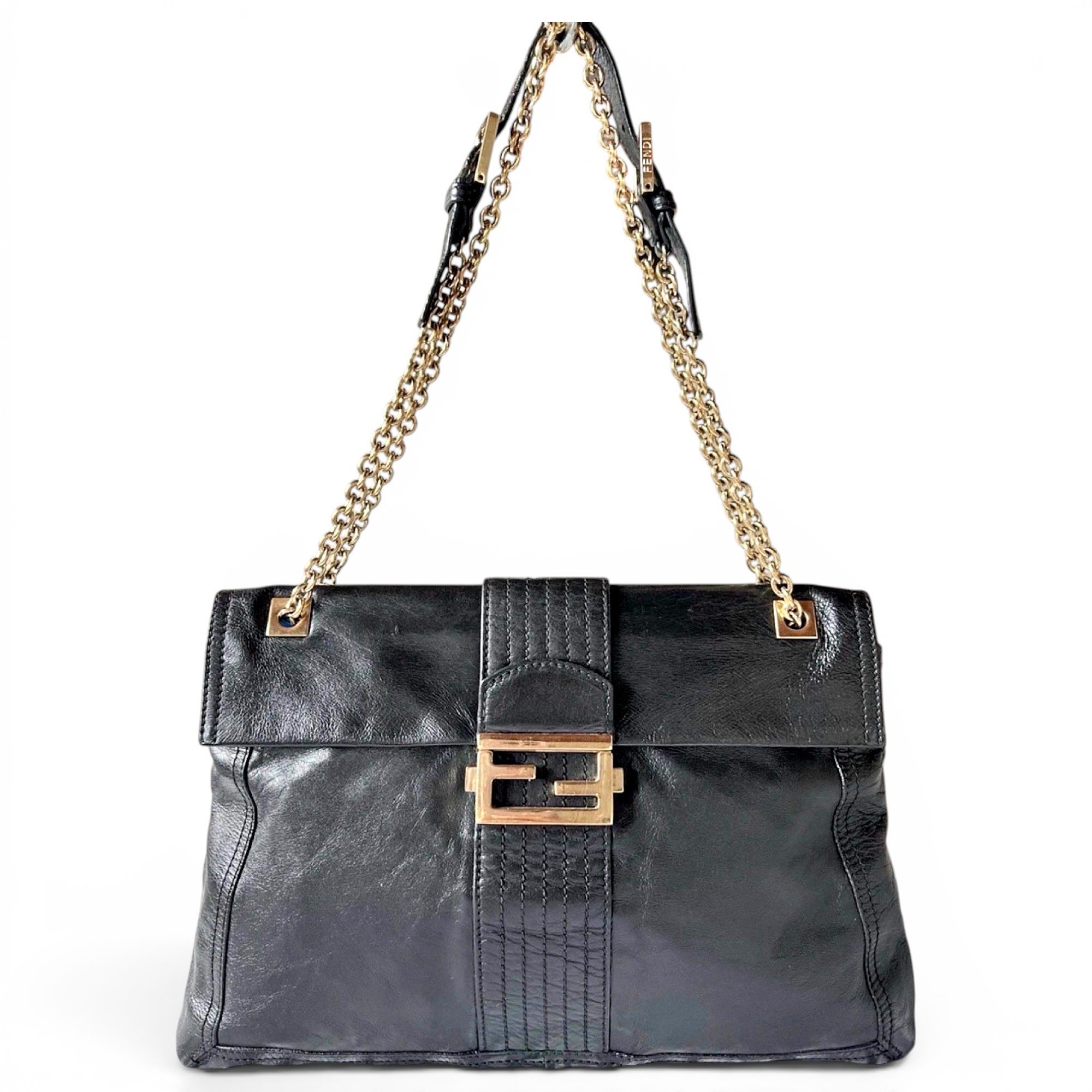 Mamma Baguette leather handbag