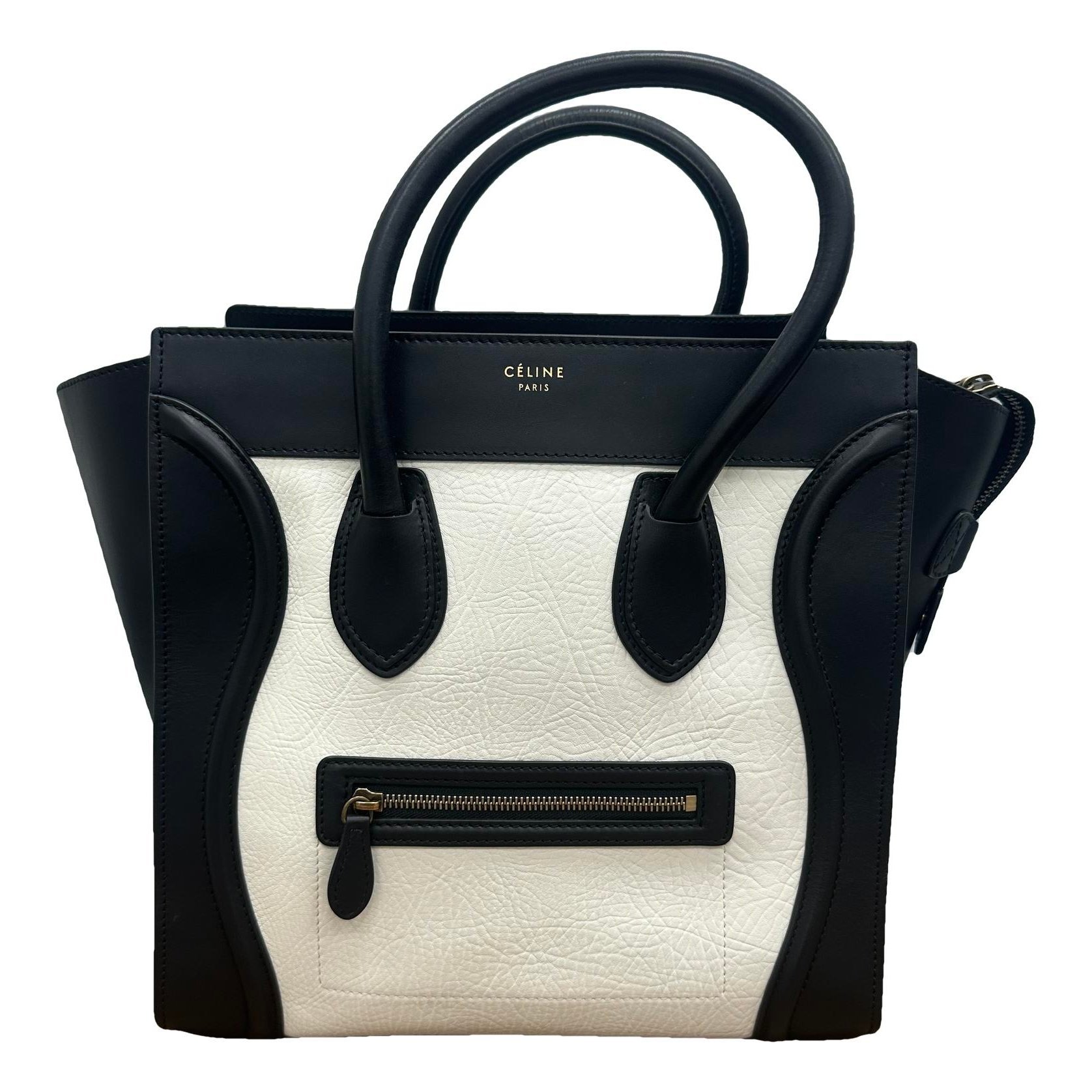 Luggage leather handbag