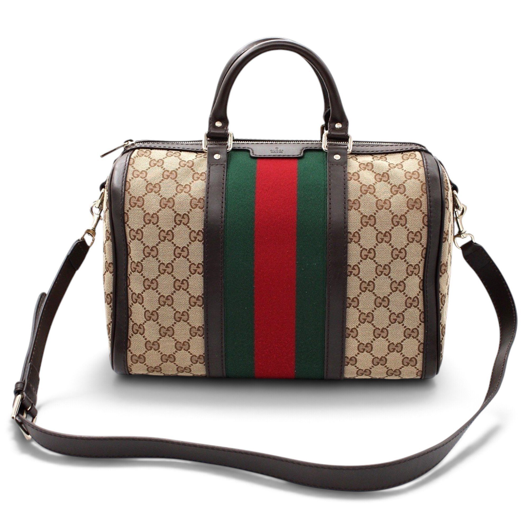 Boston cloth handbag