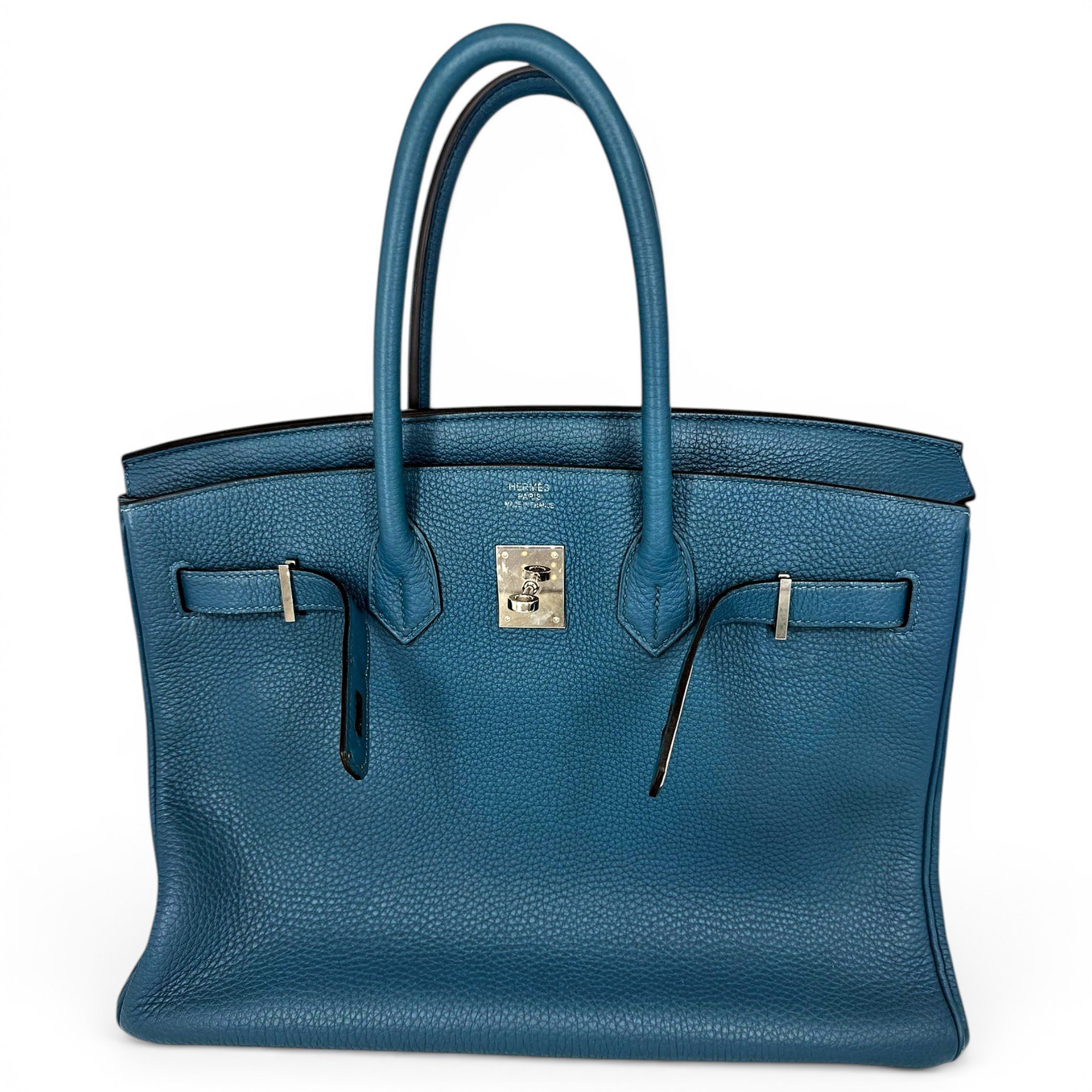 Birkin 40 leather handbag