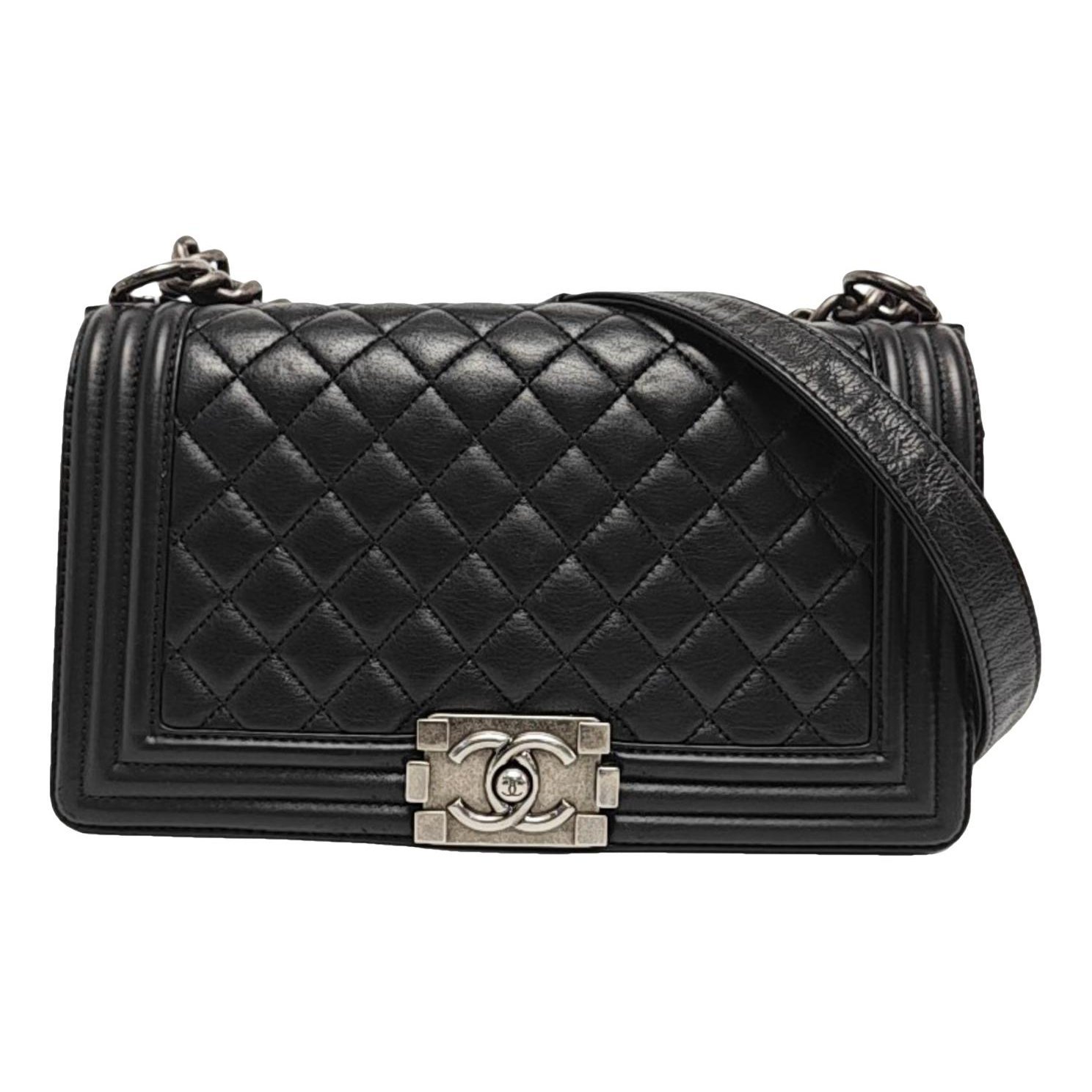 Boy leather crossbody bag