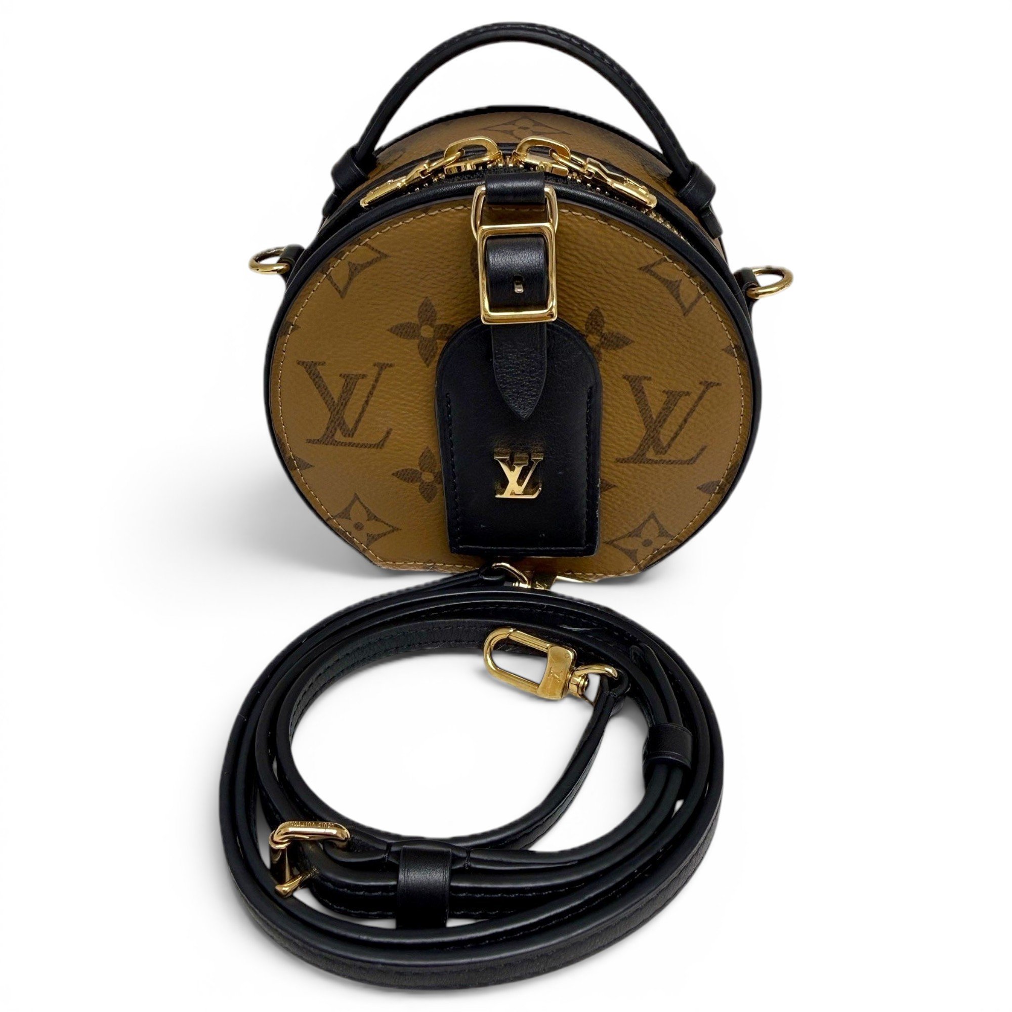 Petite Boîte Chapeau leather handbag