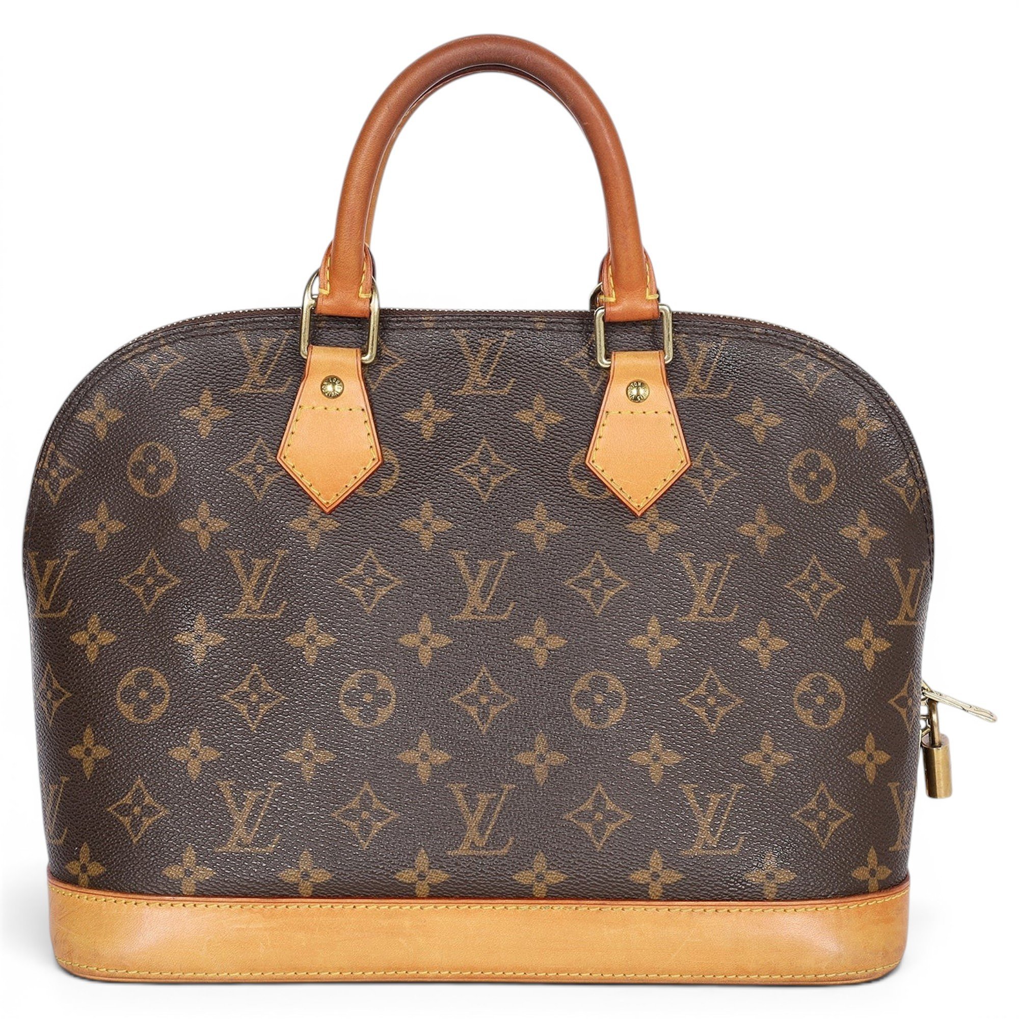 Alma leather satchel