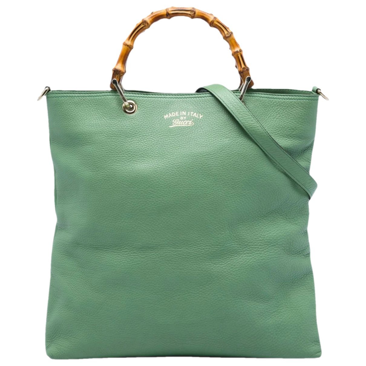 Bamboo leather tote