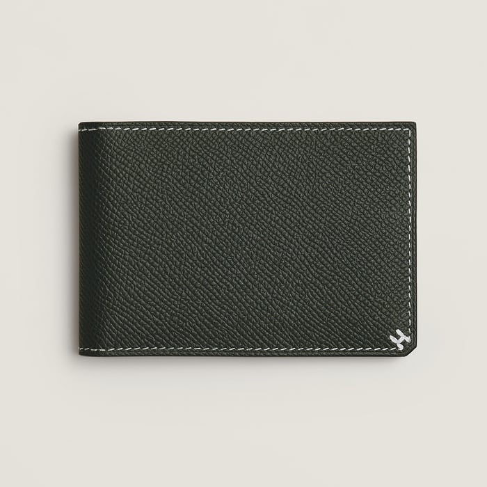 Vert Foncé H Sellier Card Holder
