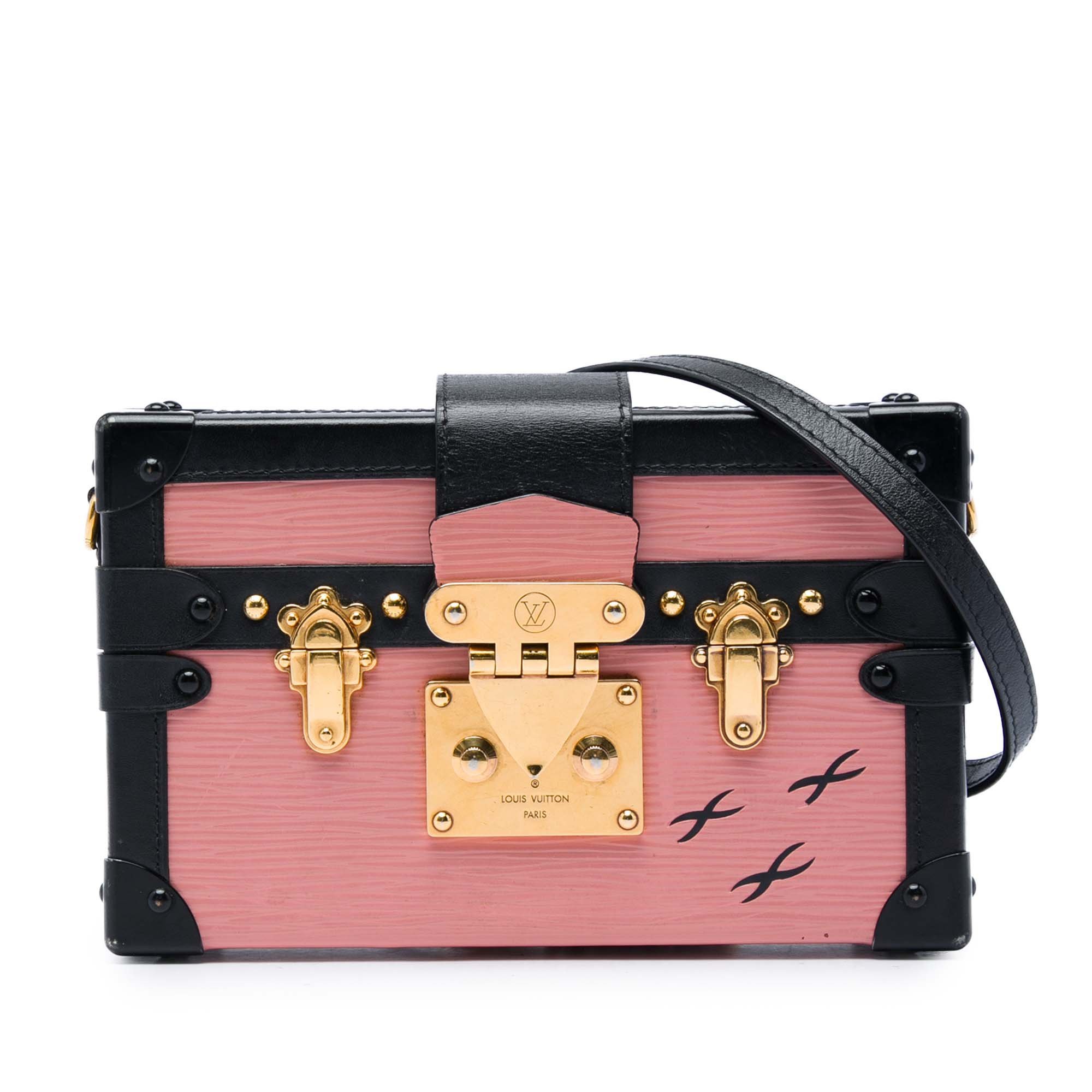 Louis Vuitton Petite Malle leather handbag