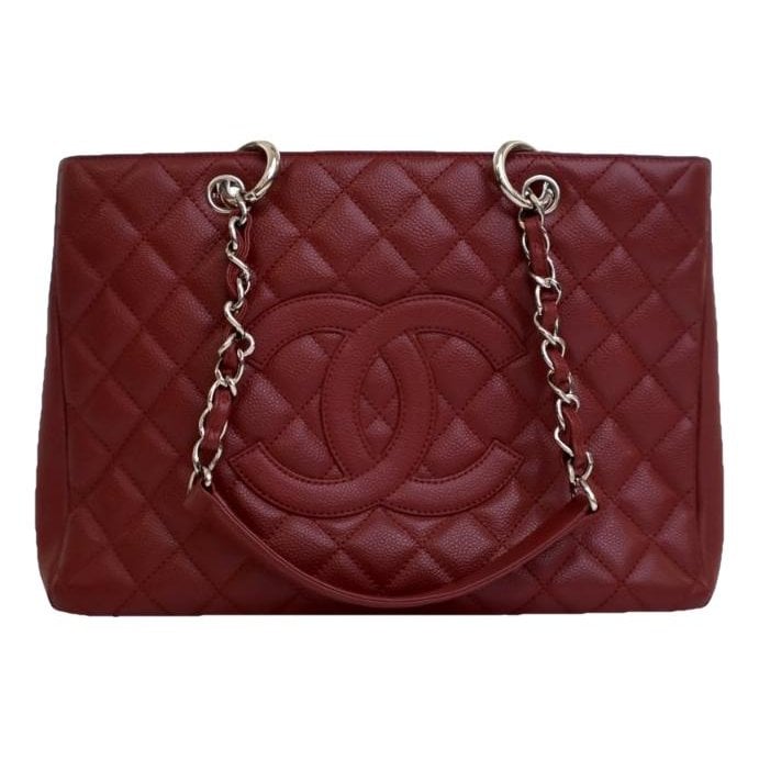 Grand shopping leather tote