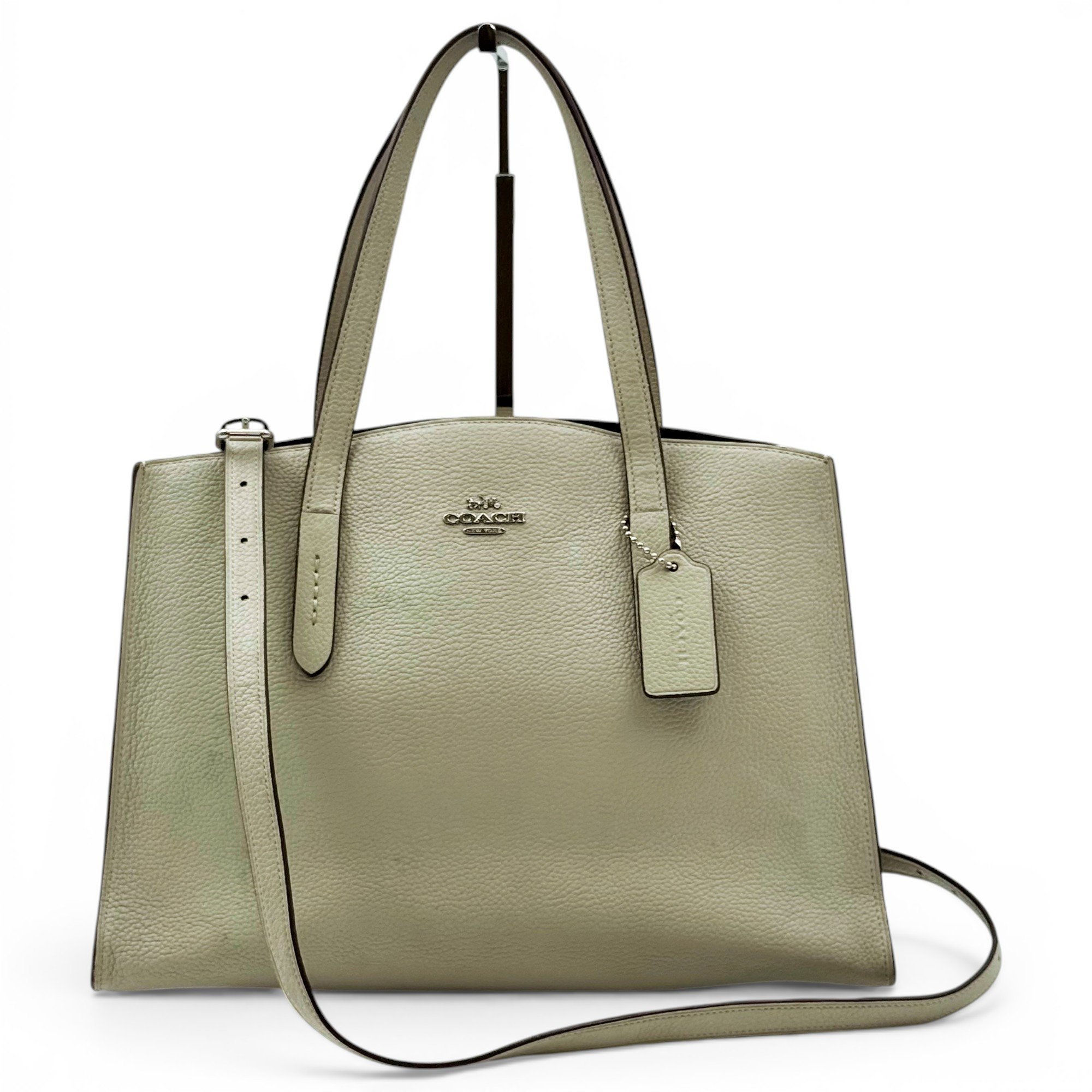 Leather handbag