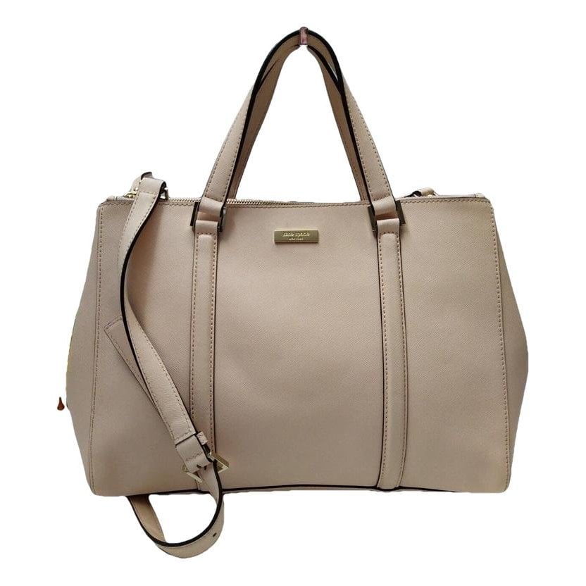 Leather satchel