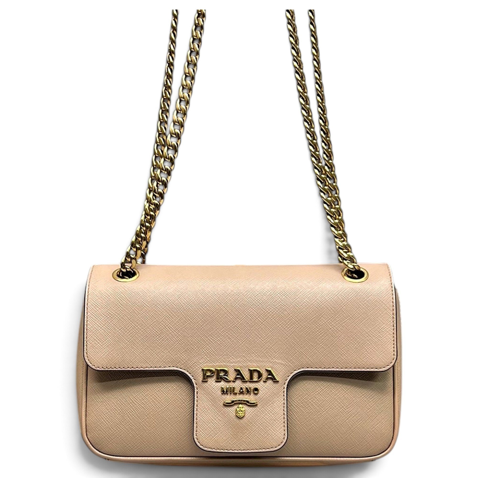 Diagramme leather handbag