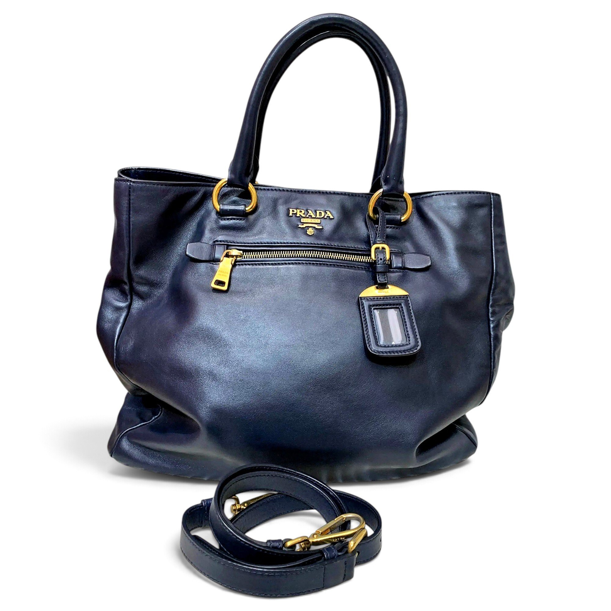 Galleria leather handbag