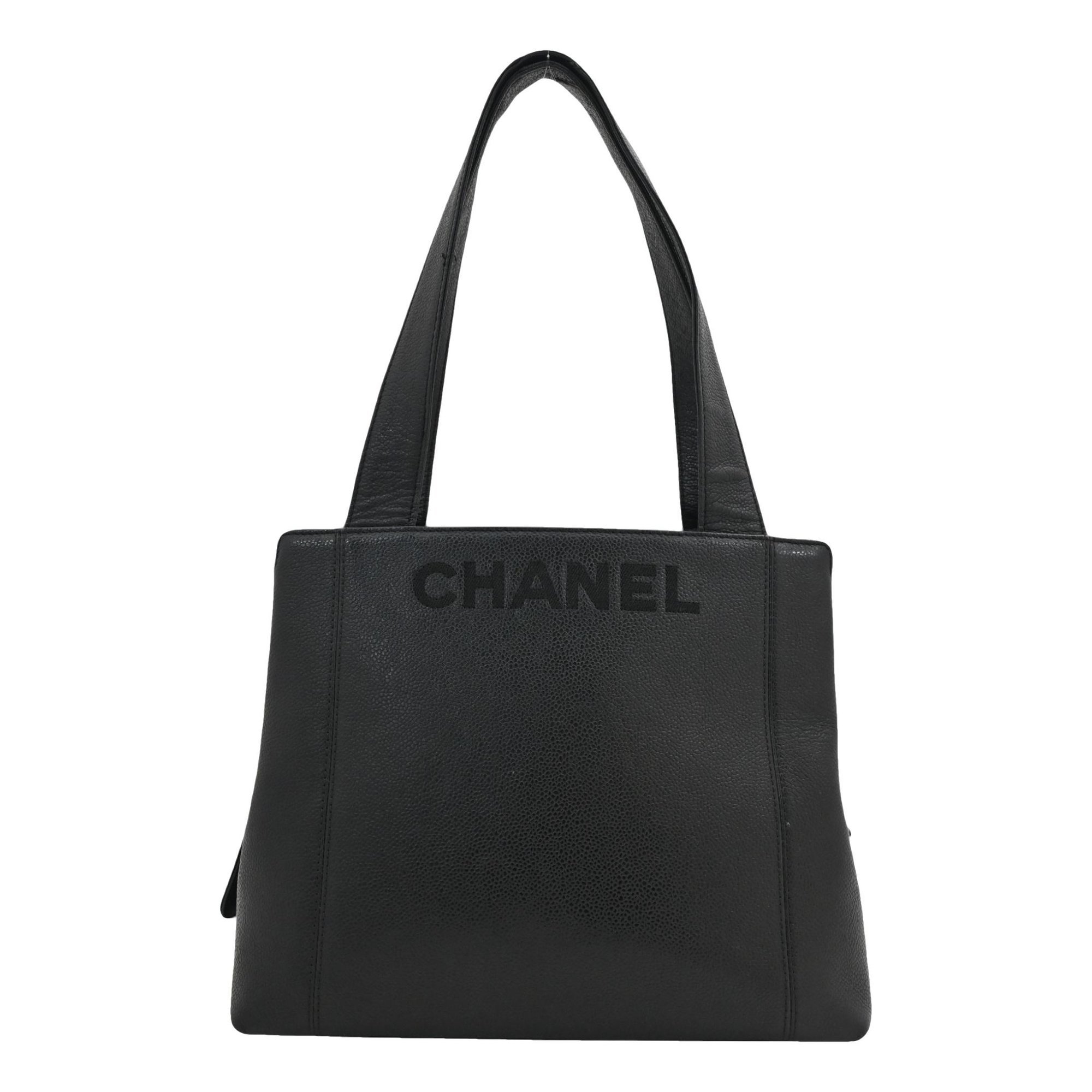Leather tote