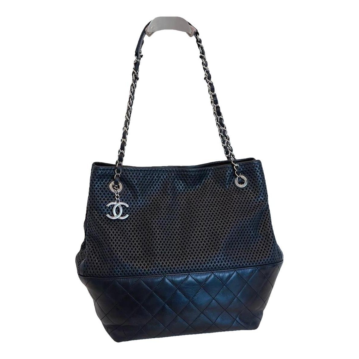 Leather tote