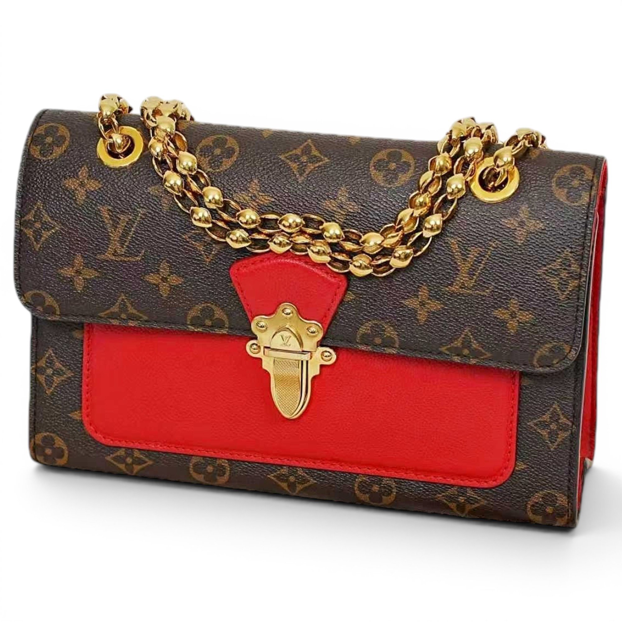 Victoire leather handbag
