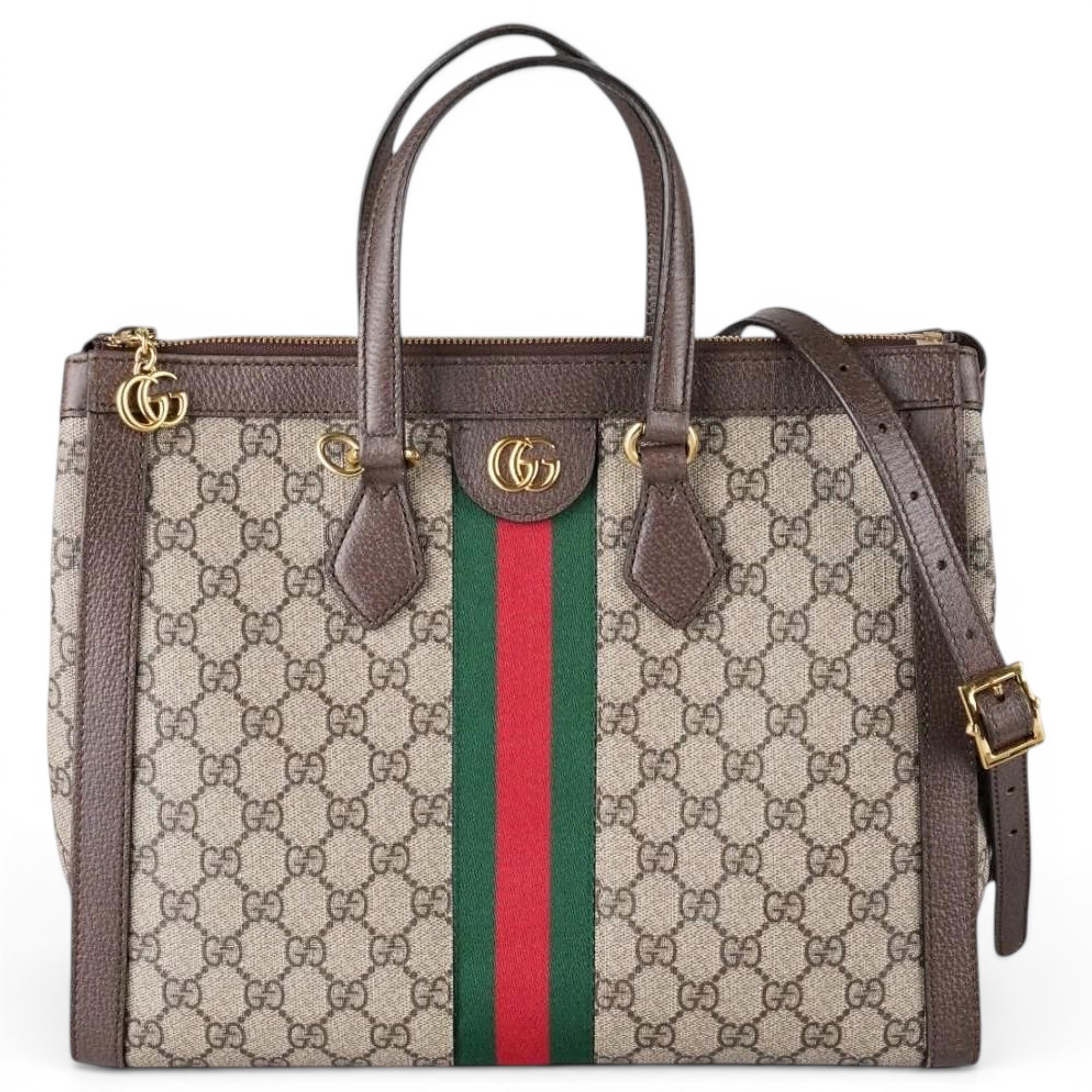 Ophidia cloth crossbody bag
