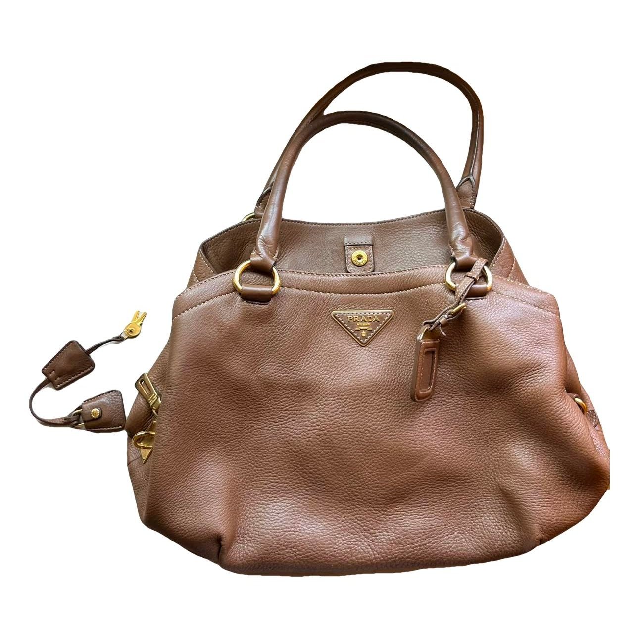Leather handbag