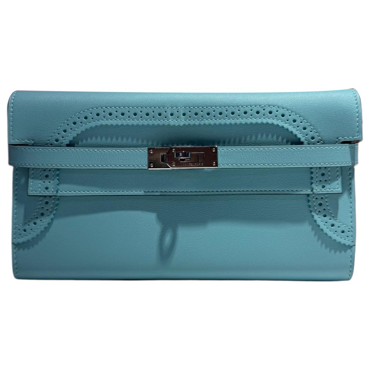 Kelly to go leather clutch bag
