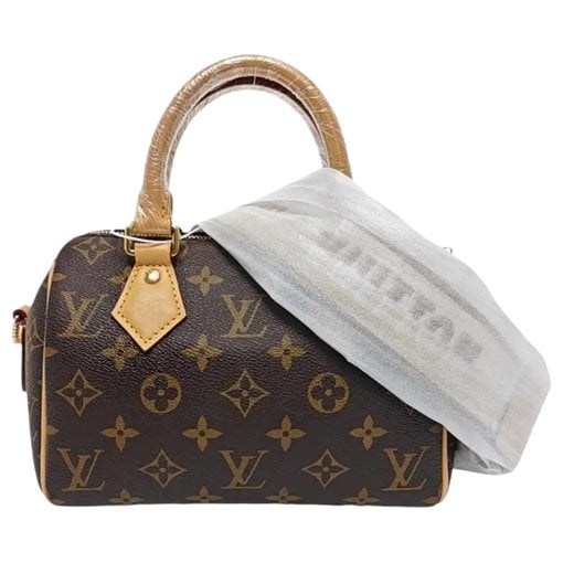 Nano Speedy / Mini HL leather handbag