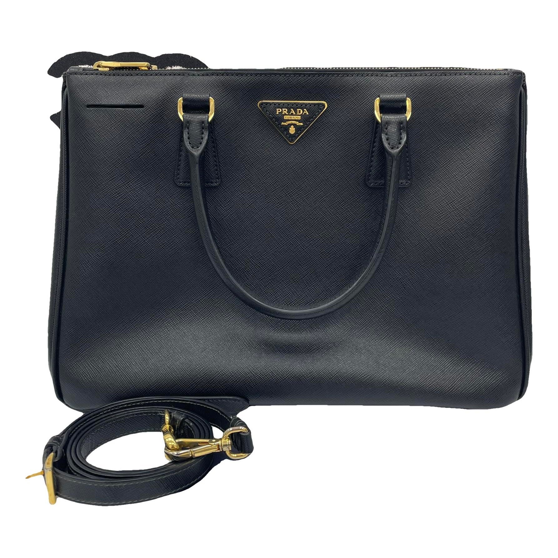 Galleria leather handbag