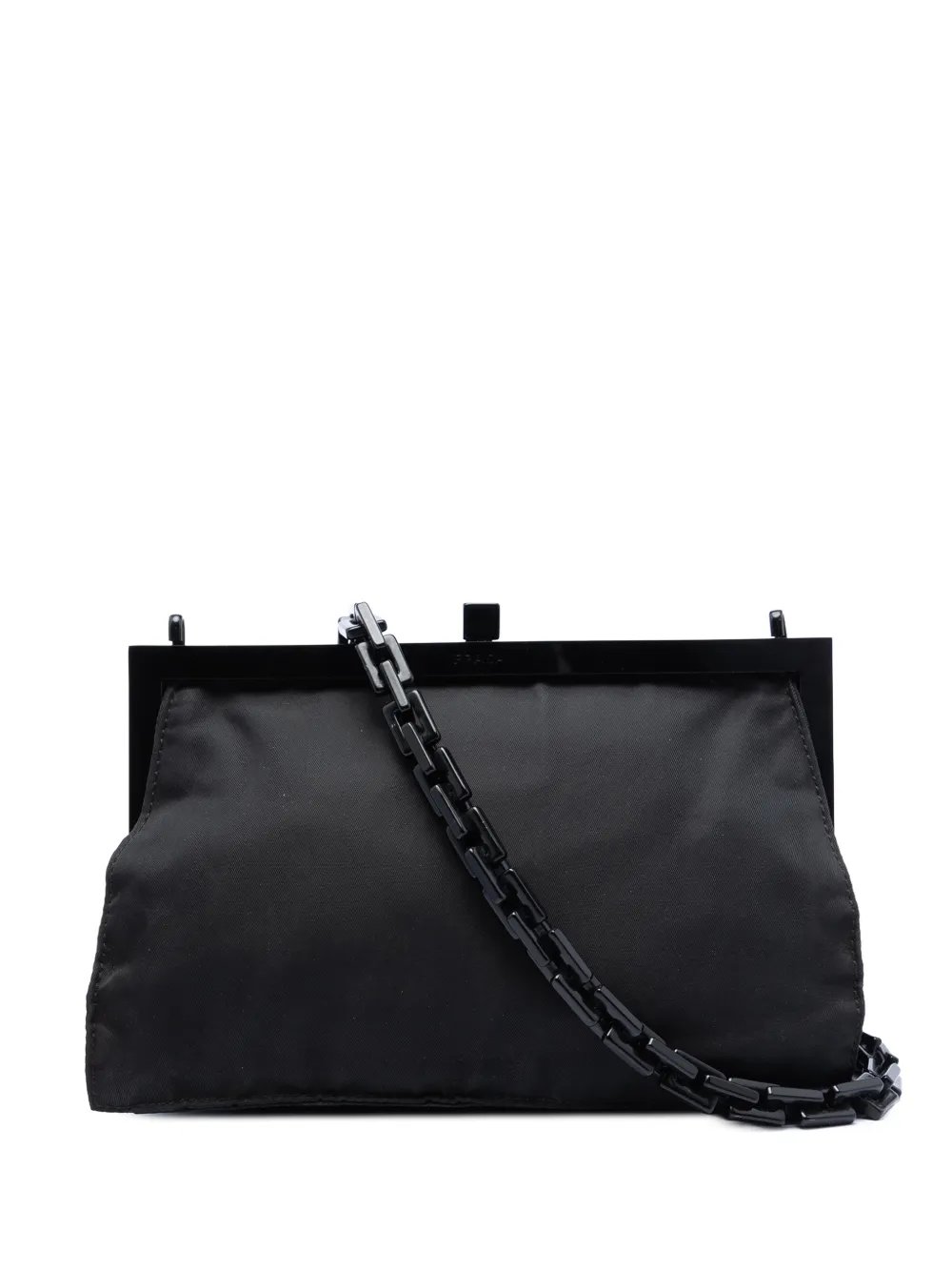 2000-2013 Tessuto Kisslock Frame Chain crossbody bag