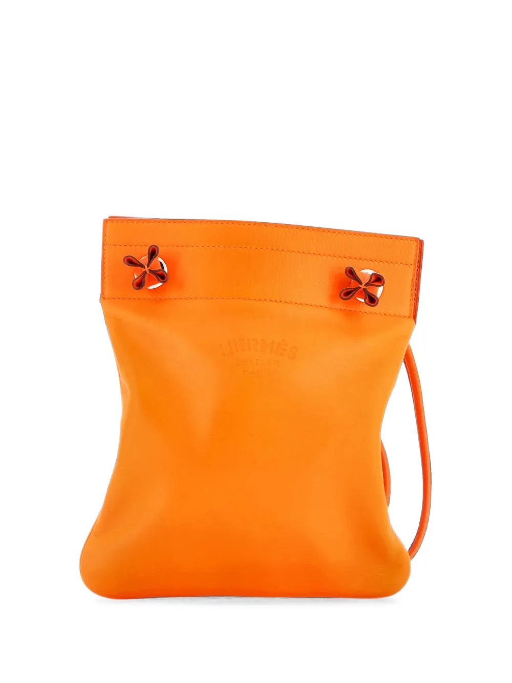 Aline Bag Milo Lambskin and Swift Mini crossbody bag