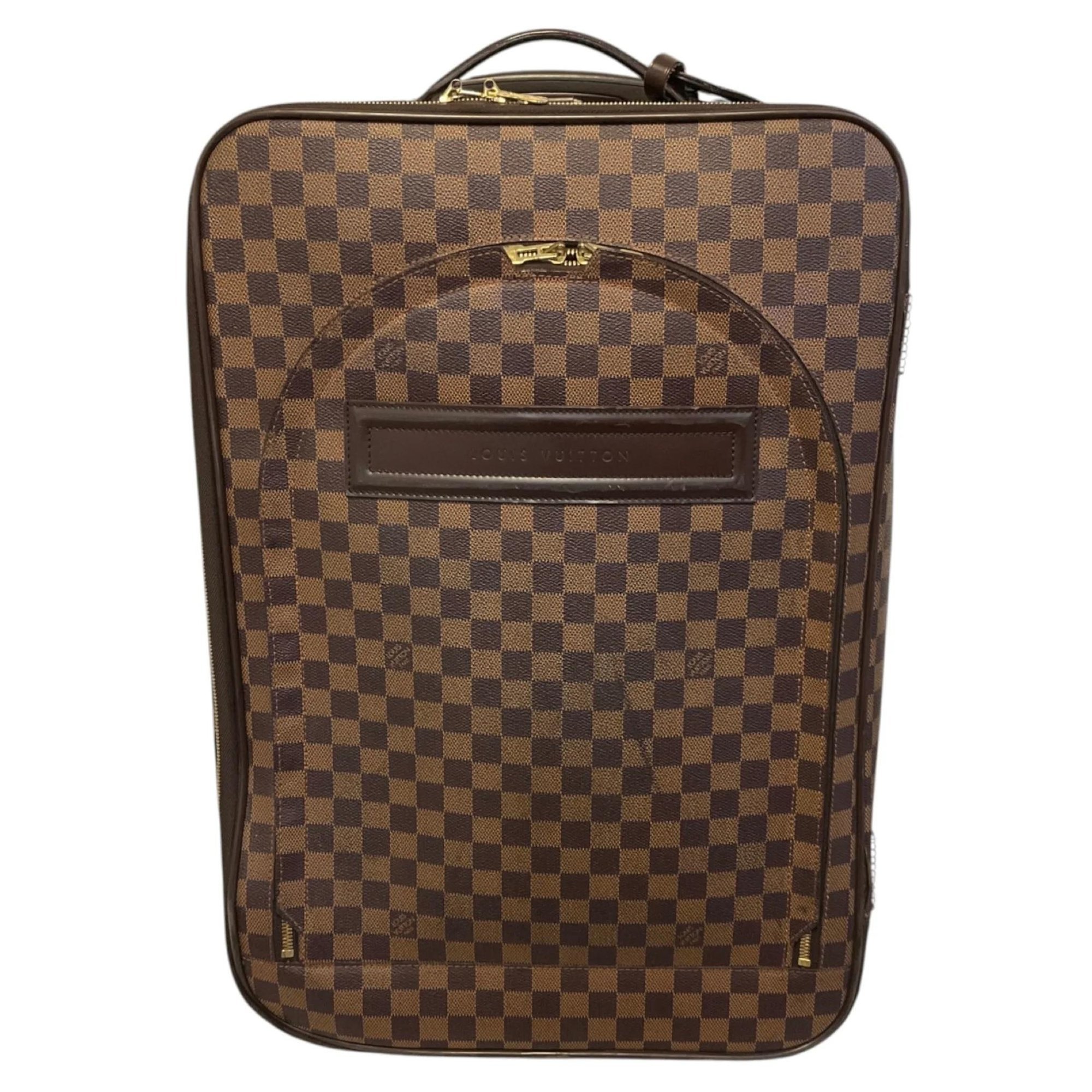 Pegase leather travel bag