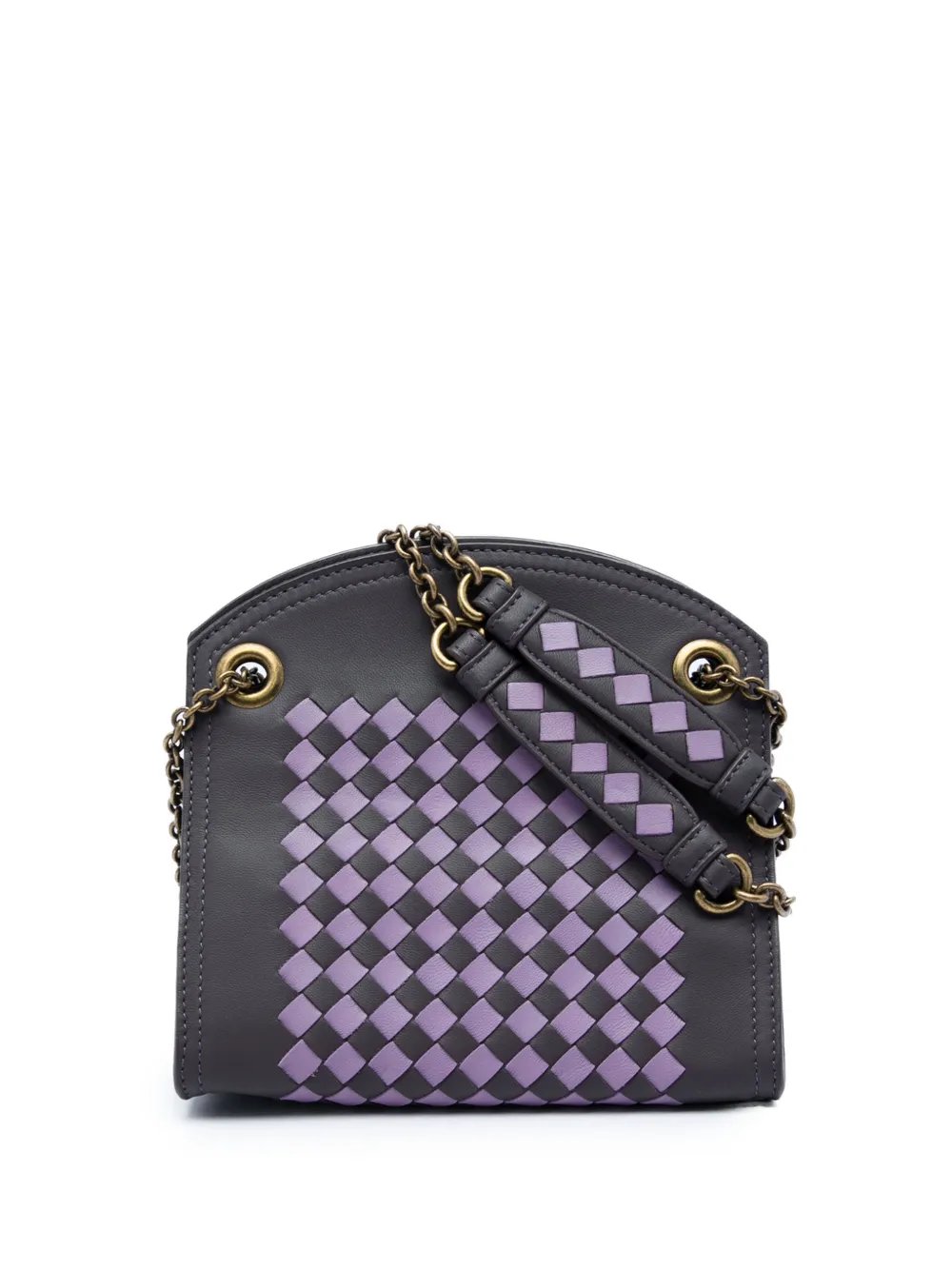 2012-2026 Nappa Intrecciato Chain Wallet shoulder bag