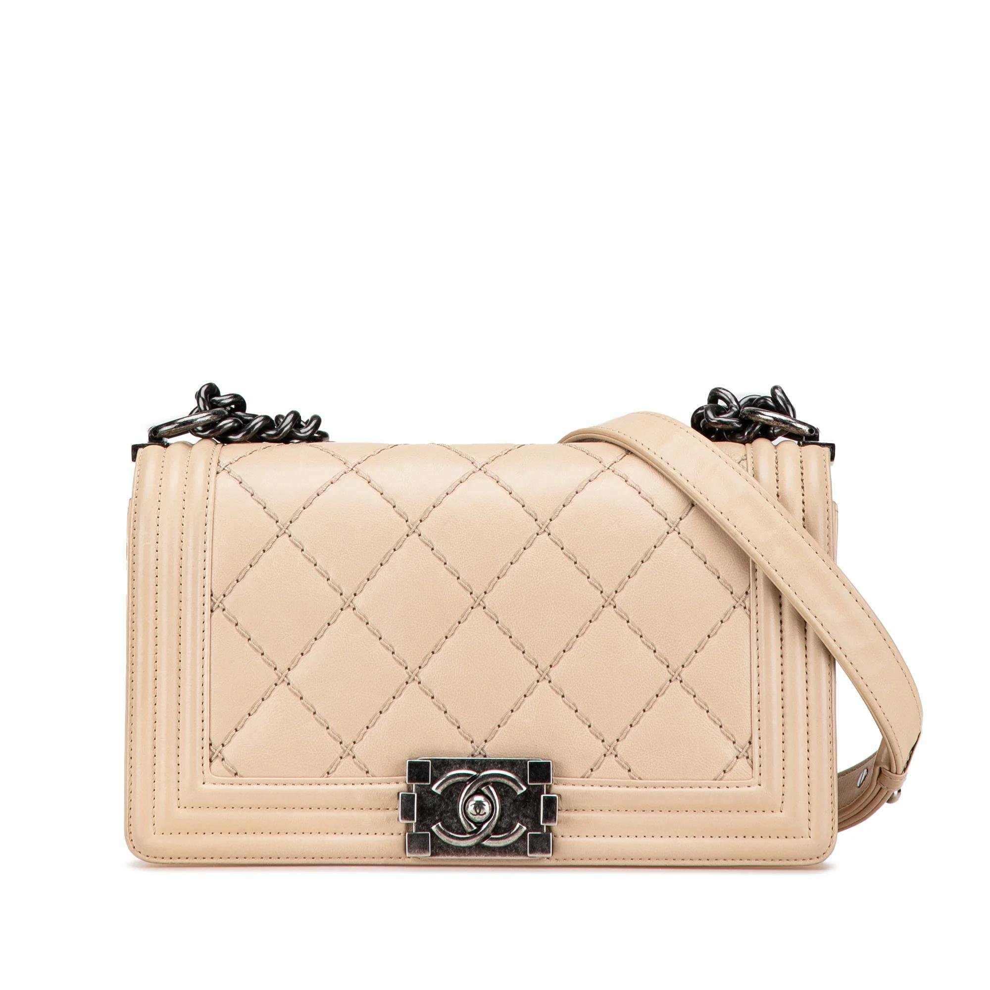 Boy pony-style calfskin handbag