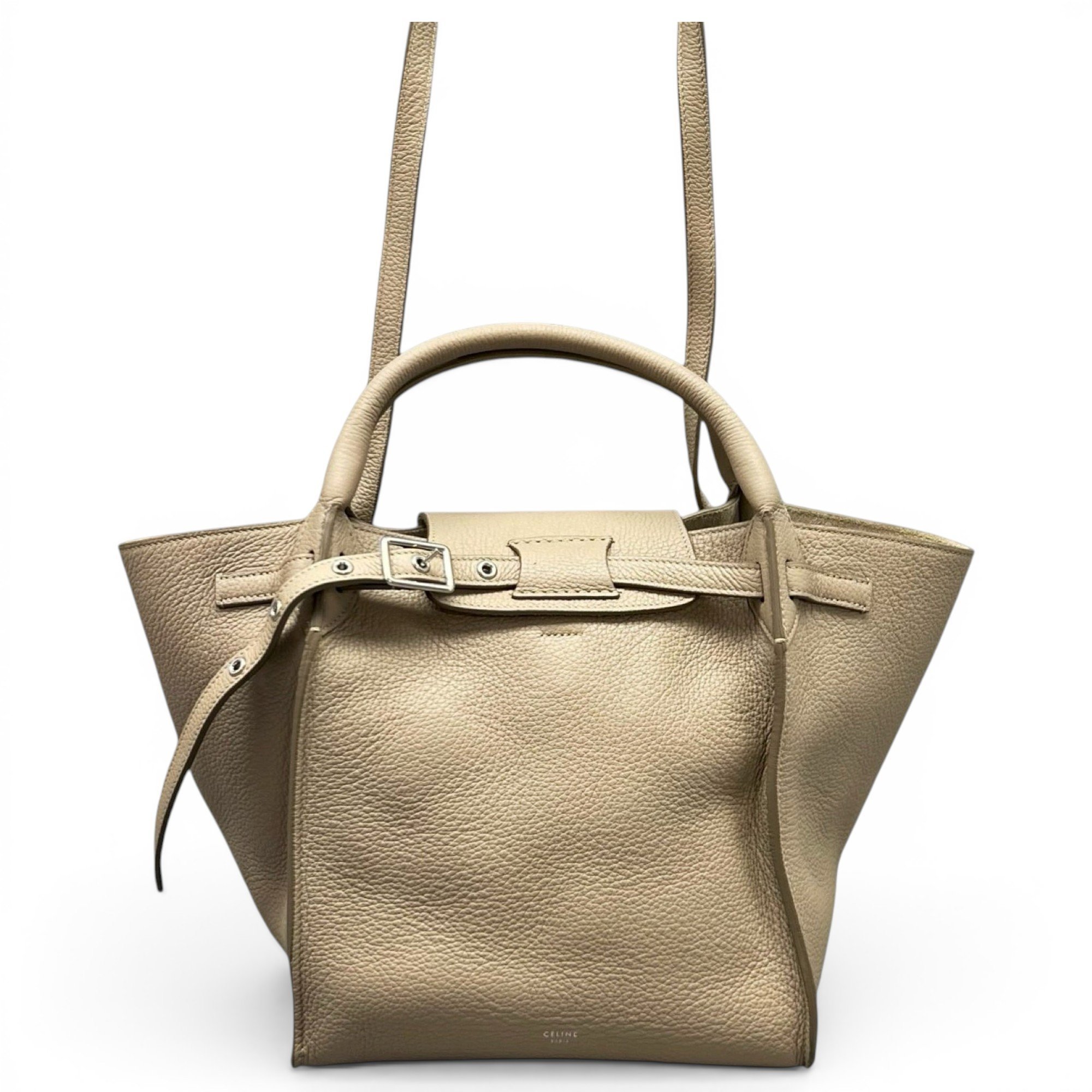 Big Bag leather handbag