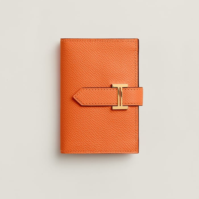 Orange Bearn Mini Wallet