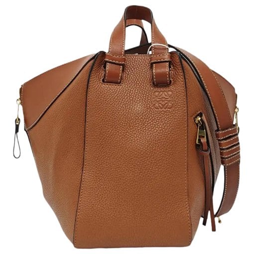 Hammock leather handbag