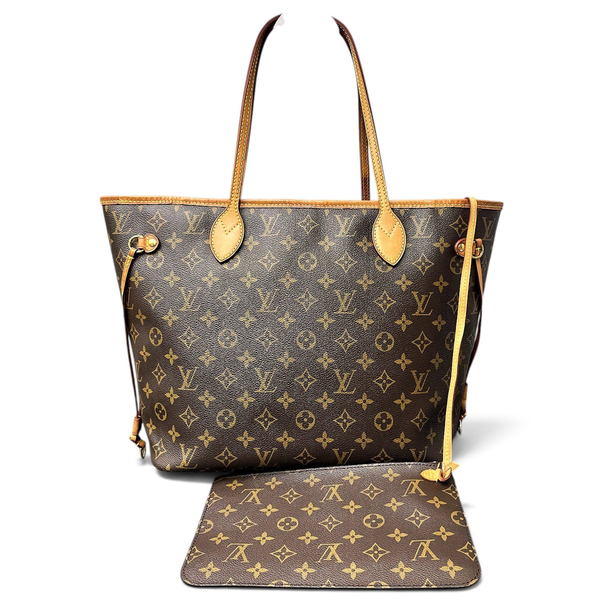 Neverfull leather tote