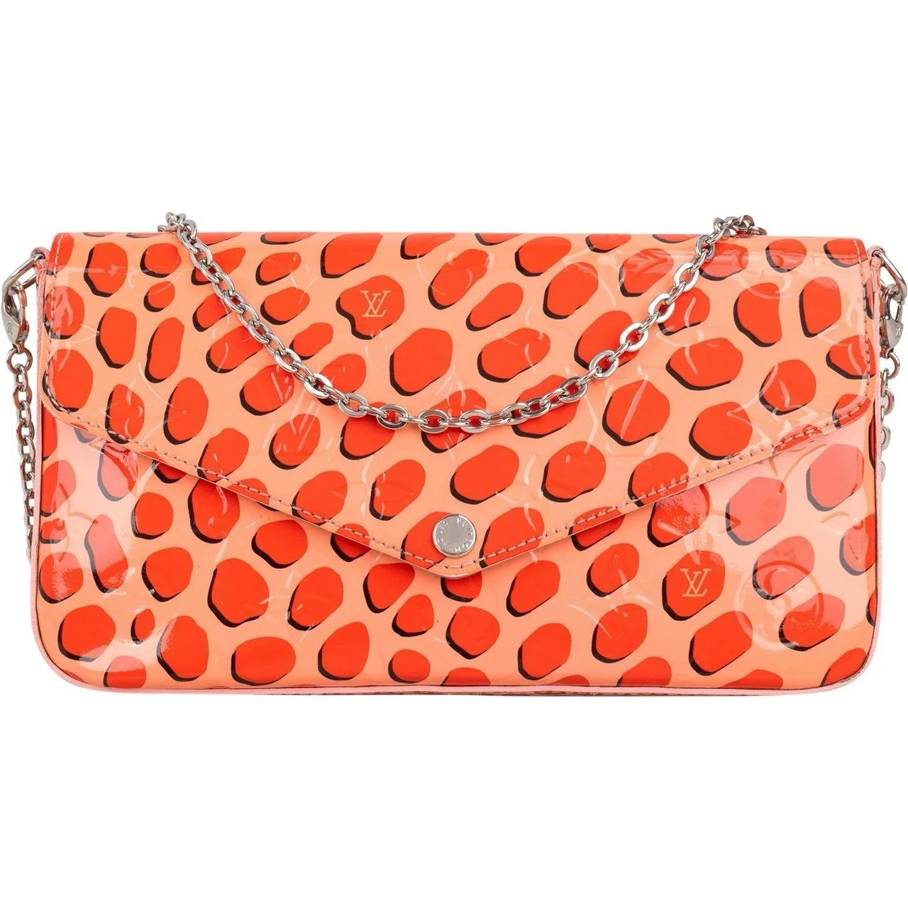Louis Vuitton Félicie patent leather crossbody bag
