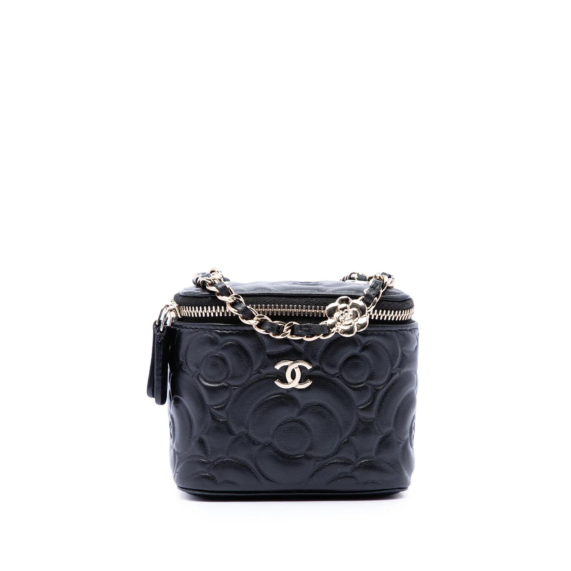 Vanity pony-style calfskin handbag
