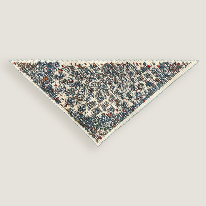 Plantes Officinales Pleated Triangle