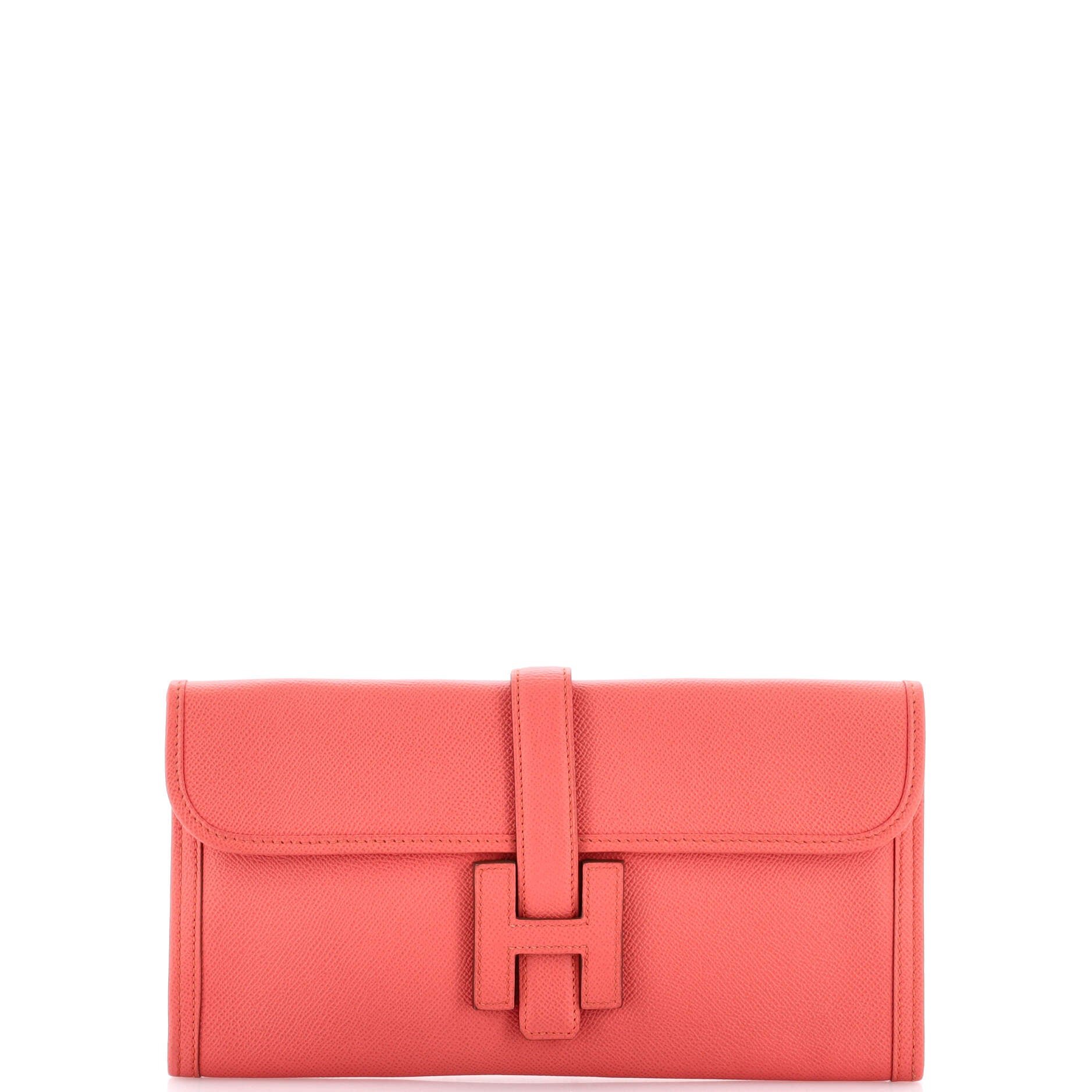 Hermes Jige Elan Clutch Epsom 29