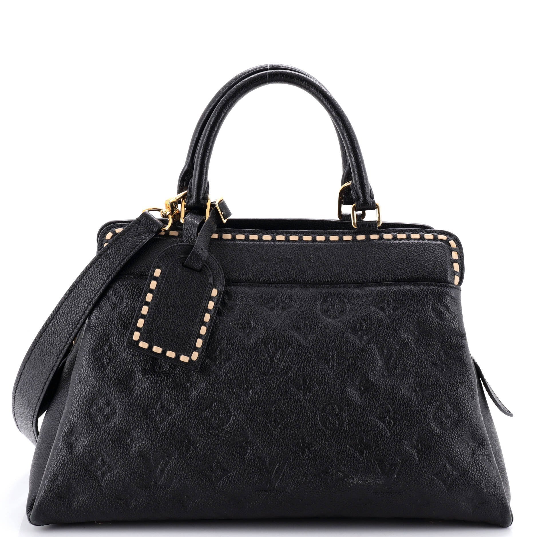 Leather satchel