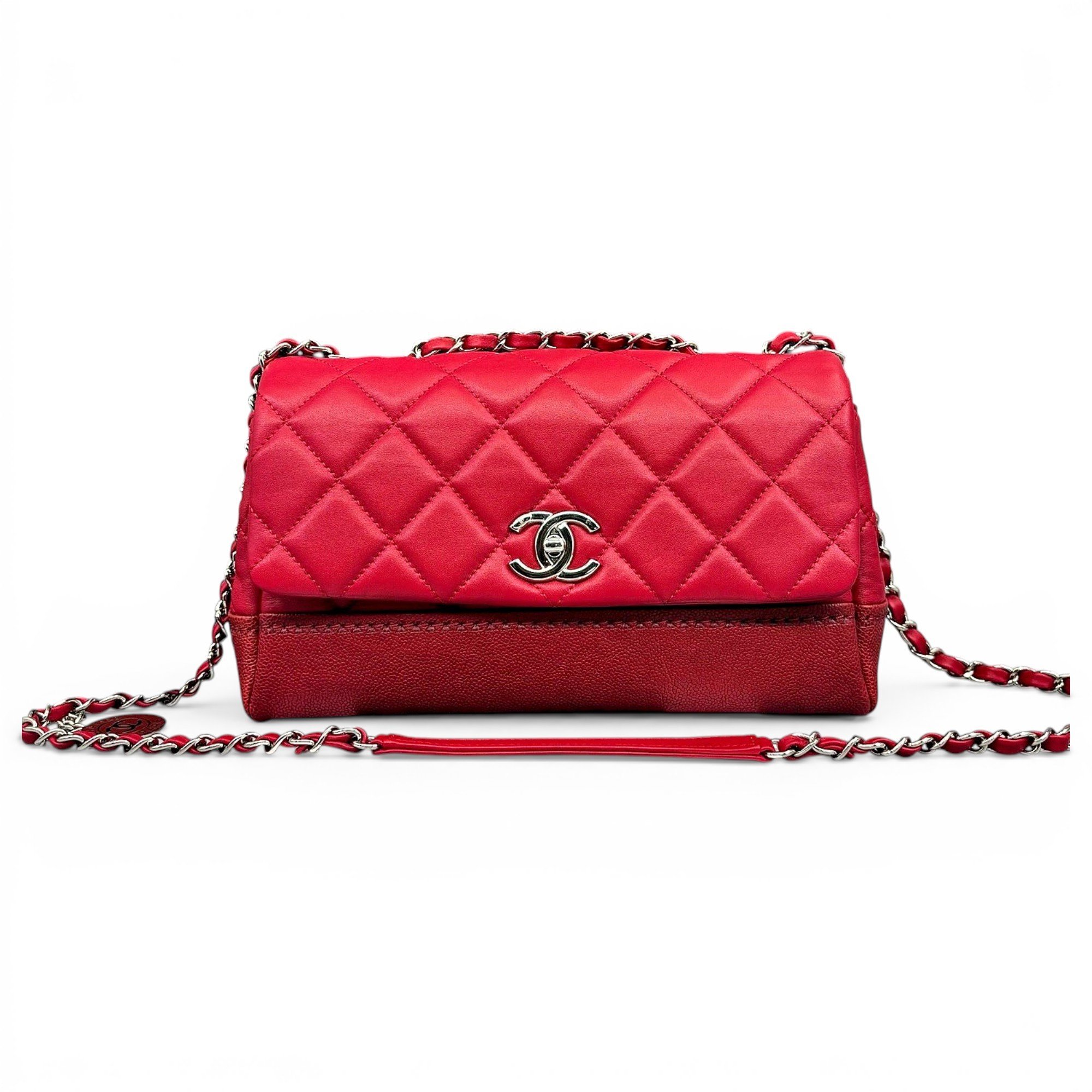 Leather crossbody bag
