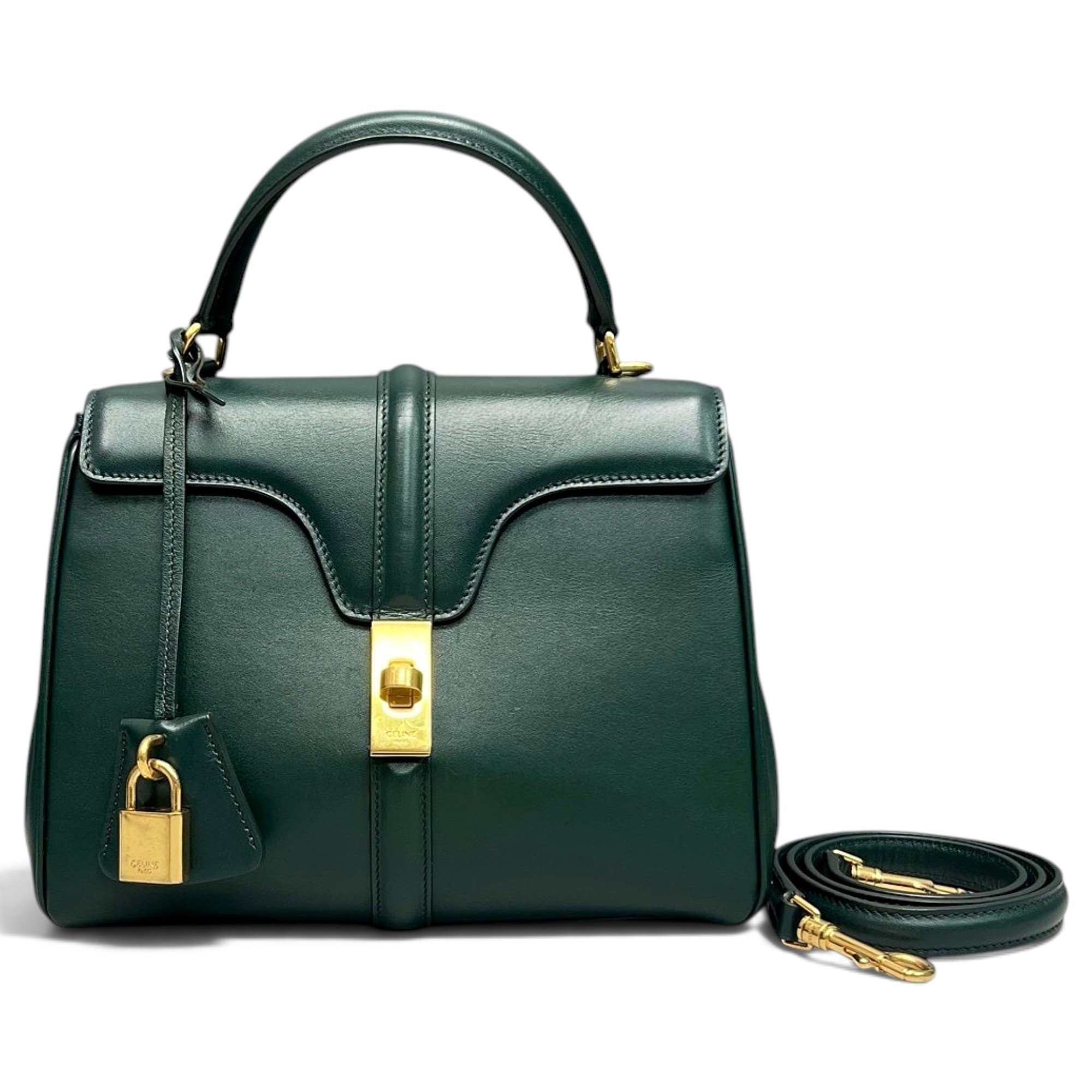 Sac 16 leather handbag