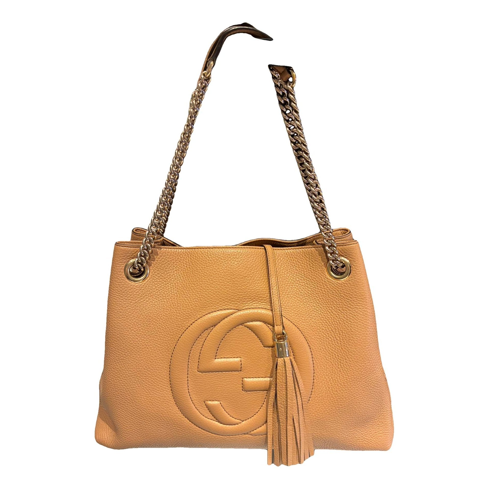 Soho leather tote
