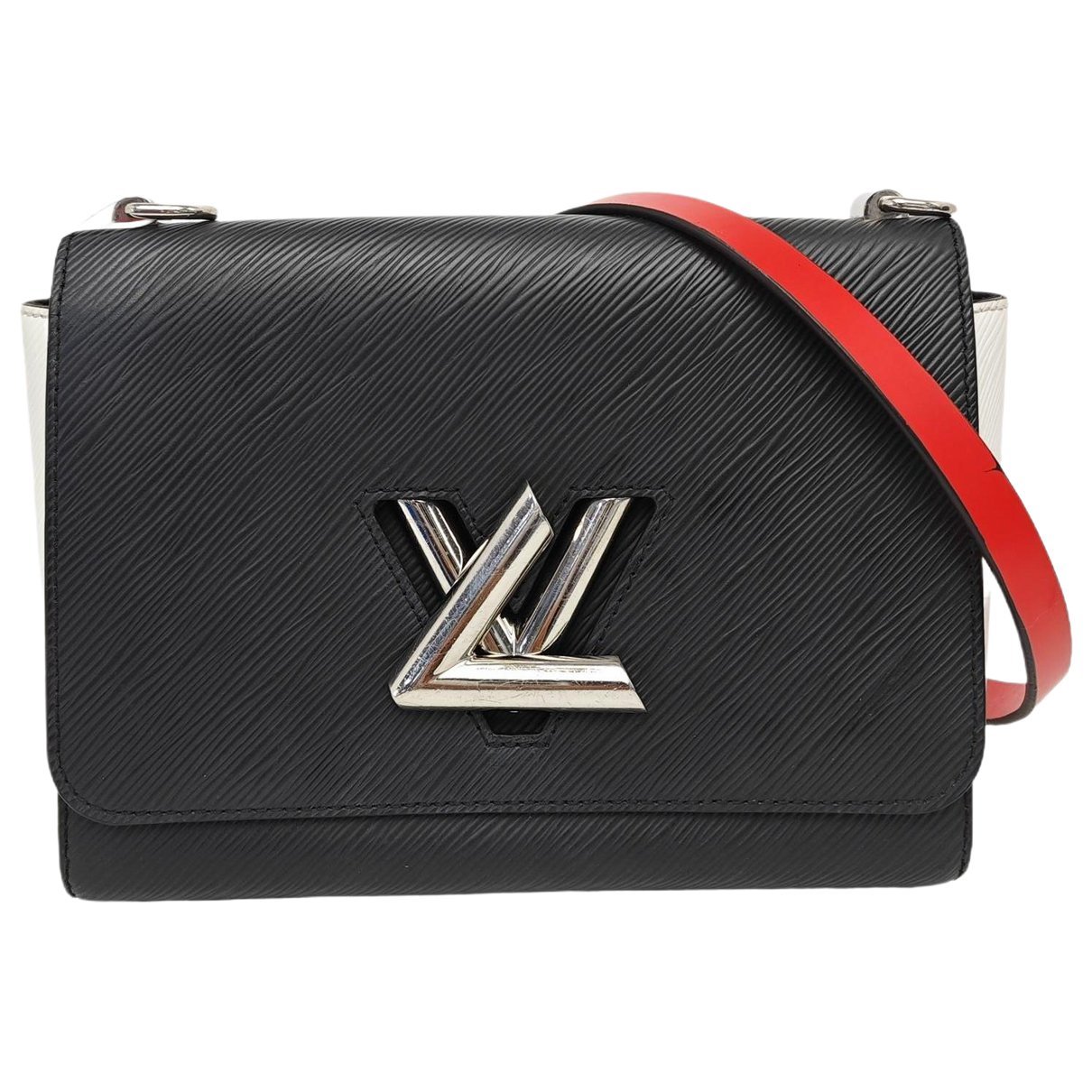 Twist leather handbag