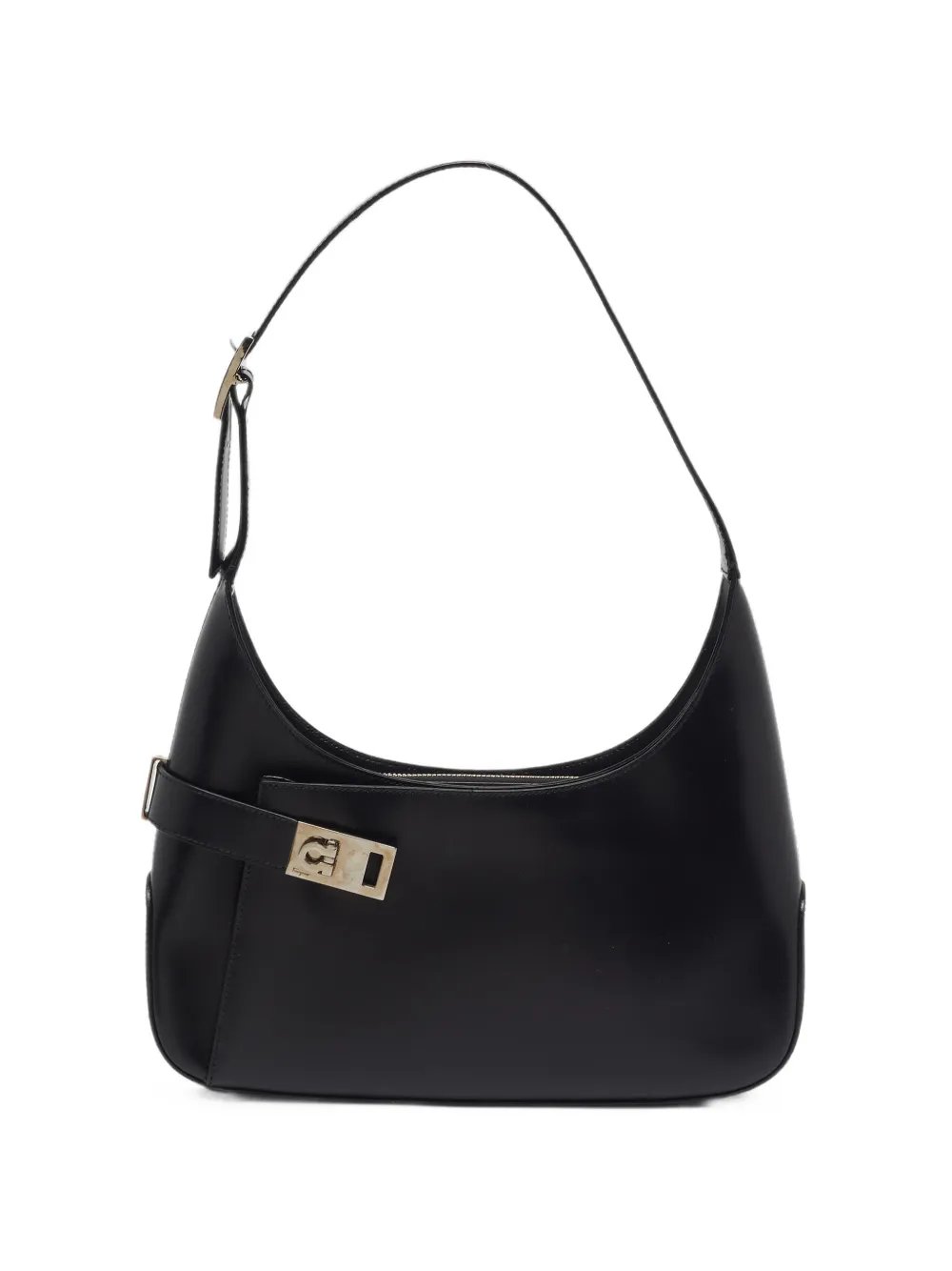 Ferragamo Gancini logo-plaque shoulder bag