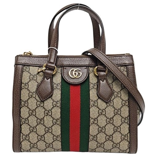 Ophidia leather handbag